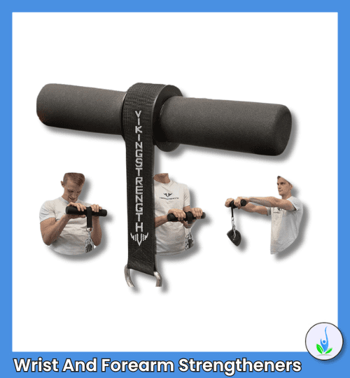 Vikingstrength Forearm Blaster - Fat Thick Grips Forearm Strength Exercise Equipmen Vikingstrength Forearm Blaster - Fat Thick Grips Forearm Strength Exercise Equipmen